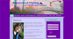 Desktop Screenshot of healthybalancedwomen.com